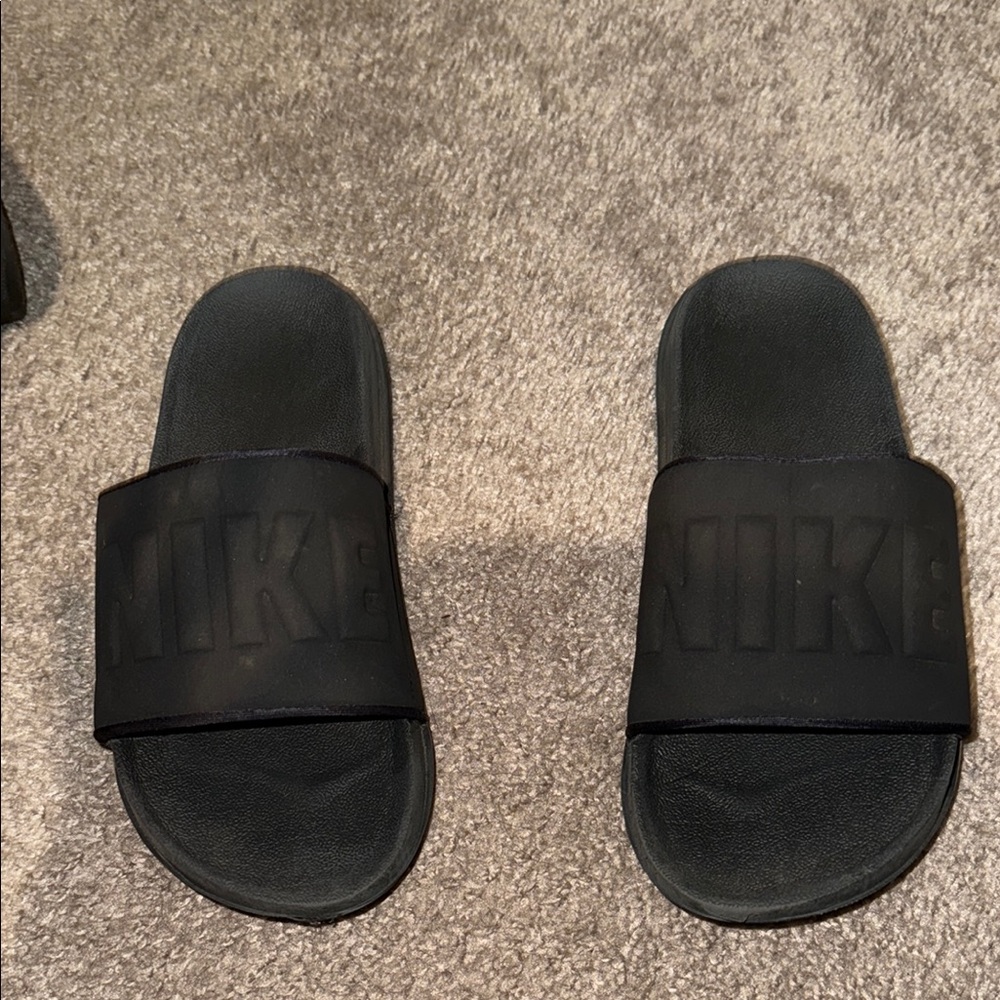 Nike Black Slide Sandals
